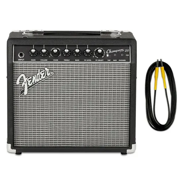 Комбоусилитель для электрогитары Fender Champion 20 Guitar Combo Amp with 20-Foot Instrument Cable