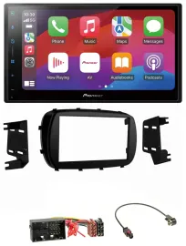 Pioneer DAB USB MP3 Bluetooth 2DIN Autoradio für Fiat 500X (ab 2015)