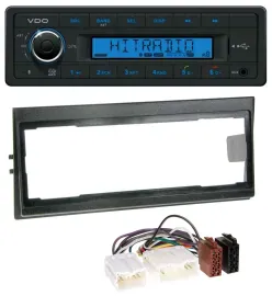 VDO AUX Bluetooth USB MP3 Autoradio für Volvo 940, 960, S40 (bis 2000)
