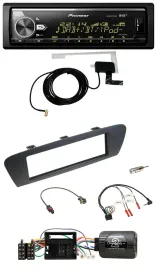 Автомагнитола для Renault Grand Scenic (с 2009) Pioneer Bluetooth, DAB, USB, совместимая с кнопками на руле