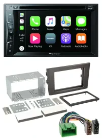 Pioneer MP3 USB DVD Bluetooth DAB 2DIN Autoradio für Volvo XC 90 07-14 16 Pin
