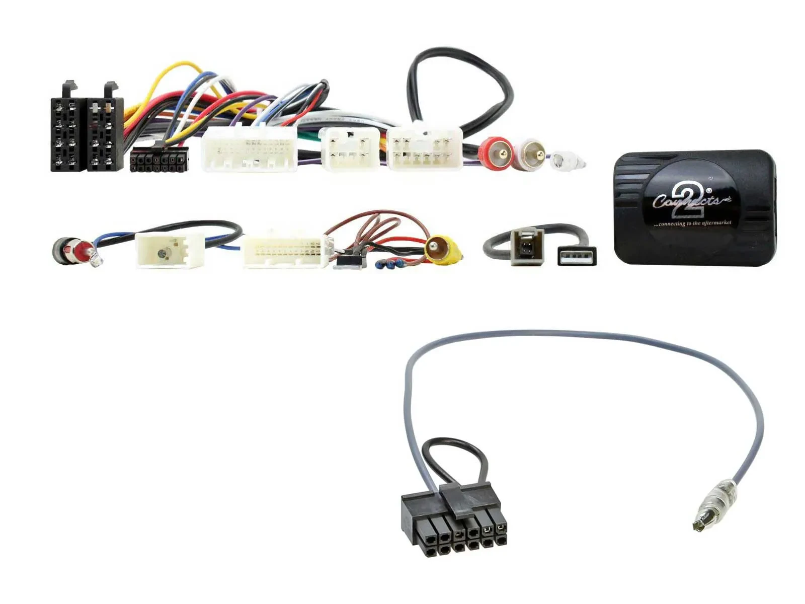 Connects2 Lenkradadapter für Toyota Avensis Corolla Verso Hilux Rush Zenec