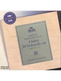 PIERRE FOURNIER - Bach: 6 Cello Suites BWV 1007, 1008, 1009, 1010, 1 (2CD)