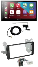 Pioneer USB Bluetooth DAB MP3 2DIN Autoradio für Mitsubishi Outlander ab 2012