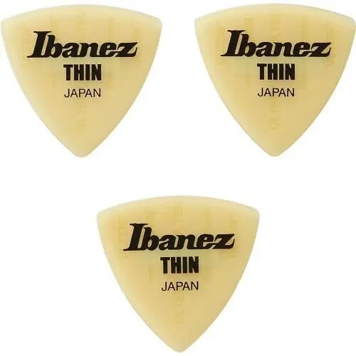 Медиаторы Ibanez BUL8T 0,5 mm Thin 3er Pack Plektren Triangle Shape Prestige Ultem