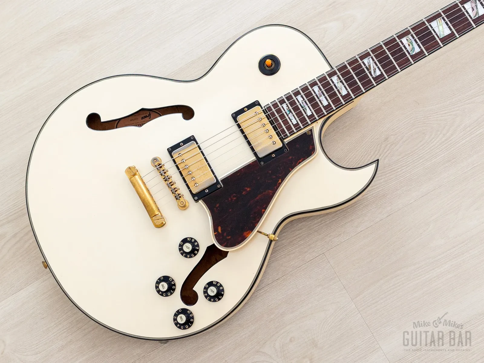 1988 Greco Super Real Project RS-90 Vintage Semi-Hollow ES-Style Guitar, Japan