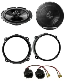 Pioneer 3-Wege 300Watt 16,5cm Lautsprecher für Hyundai i40 ab 11 Fronttür Heck A