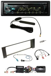 Автомагнитола Pioneer CD/MP3 DAB USB для Audi A4 (B6, 2000–2004), Quadlock, Fakra