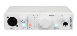 Arturia Minifuse 1 White Portable Solo Audio USB-C Recording Interface+Software