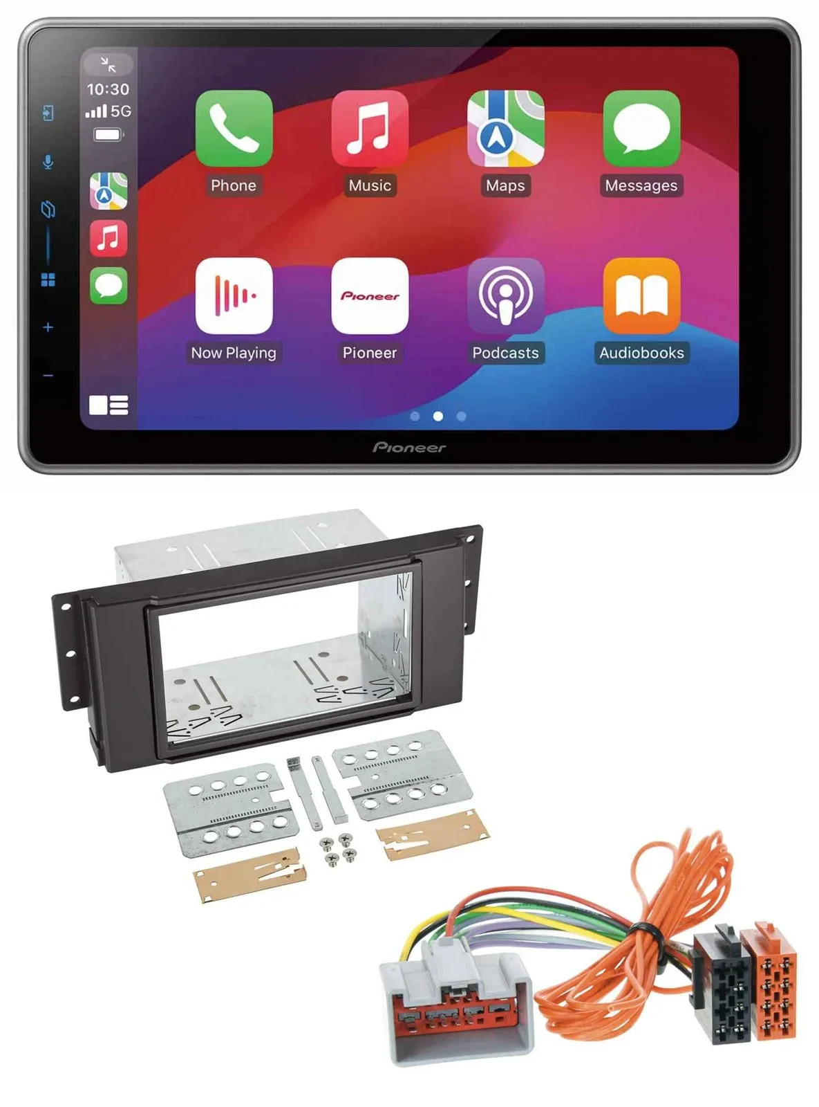 Pioneer MP3 USB DAB Bluetooth 2DIN Autoradio für Land Rover Free Lander 11-12