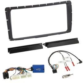Einbauset Lenkradadapter Doppel DIN Autoradio für Toyota Hilux ab 2011 28-Pin