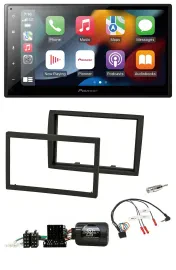 Автомагнитола для Fiat Ducato Pioneer 2-DIN, DAB, Bluetooth, USB