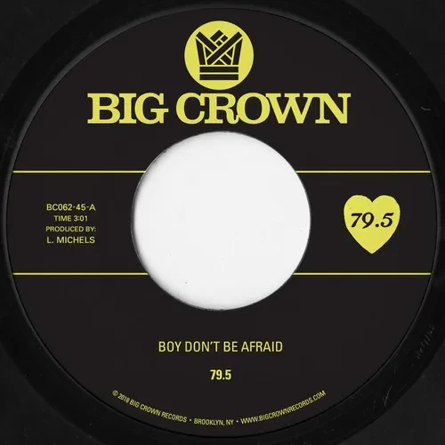 Виниловая пластинка 79.5 – Boy Don't Be Afraid / I Stay, You Stay (Релиз 2018)