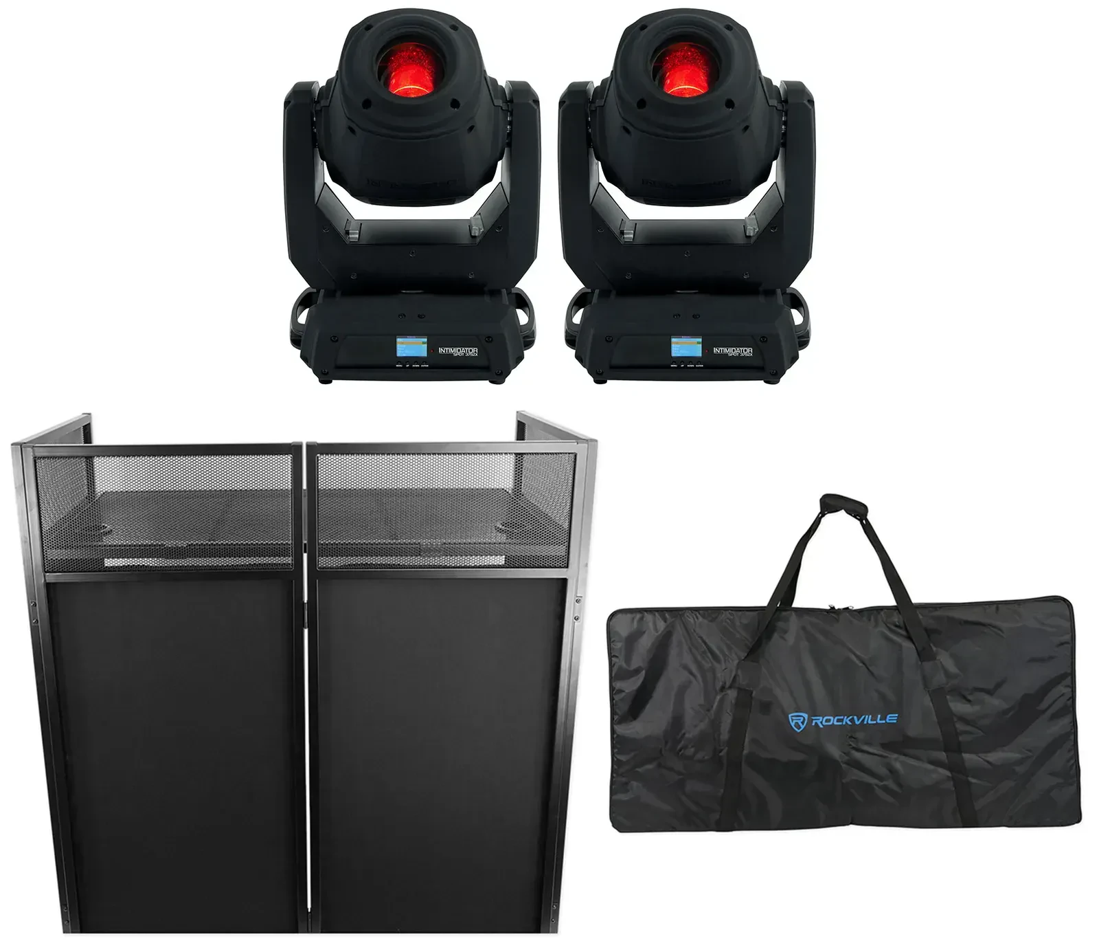 Прибор с полным движением Chauvet DJ Intimidator Spot 375ZX Compact LED DMX с аксессуарами (пара)