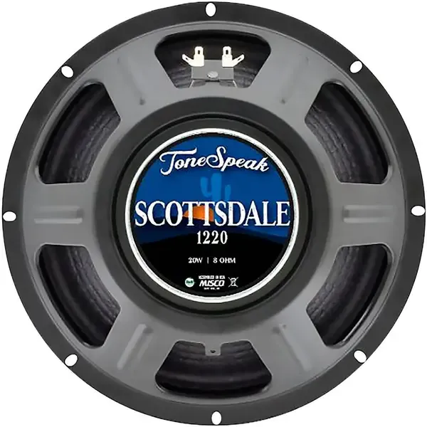 Динамик ToneSpeak Scottsdale 1220 12" 20W Alnico Guitar Speaker 8 Ohm