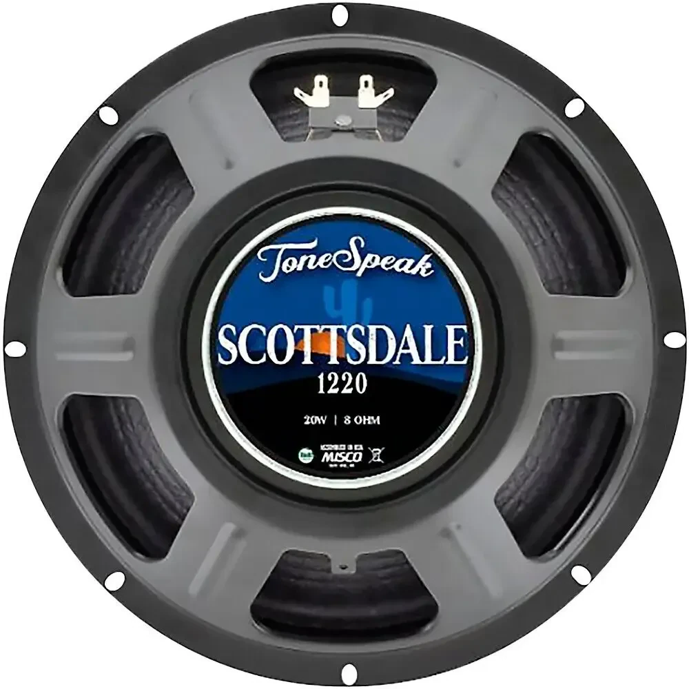 Динамик ToneSpeak Scottsdale 1220 12" 20W Alnico Guitar Speaker 8 Ohm