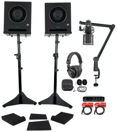 Комплект для подкастов PreSonus Eris Pro 4+R-TRACK 2x2+RCXFB10B-2