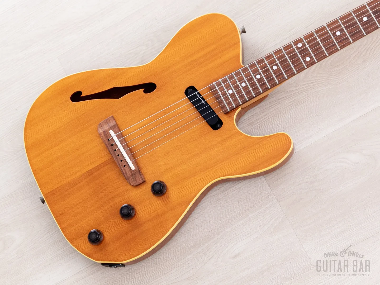 Б/У электрогитара Fender Thinline Telecaster TLAC-950 с piezo и Lace Sensor, Япония (MIJ), 1990