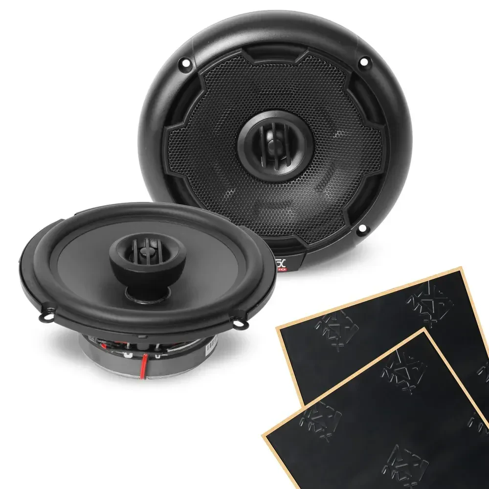 Динамики коаксиальные MTX THUNDER65 6.5" (набор) с демпфирующим материалом