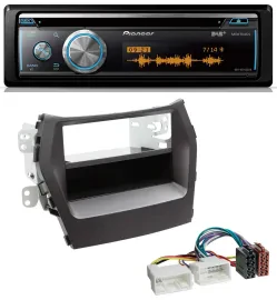 Pioneer MP3 DAB USB CD Bluetooth Autoradio für Hyundai Santa Fe (ab 2012)