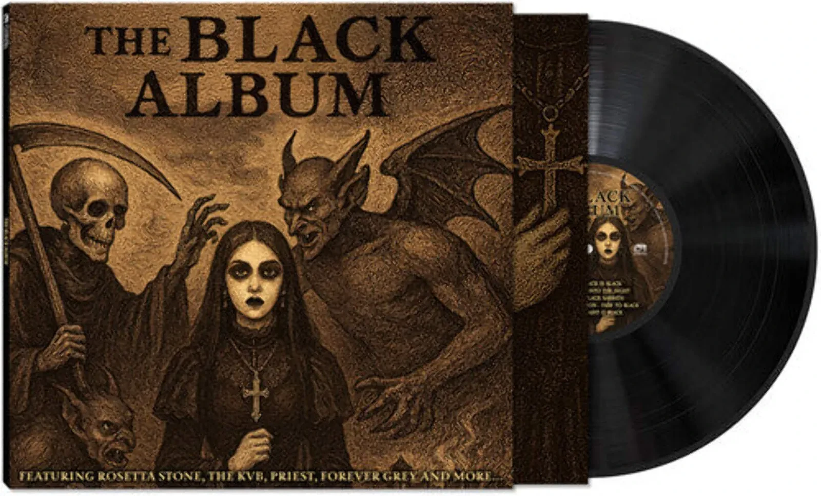 Виниловая пластинка Various Artists – The Black Album Релиз 2025