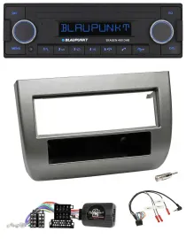 Blaupunkt DAB USB Bluetooth Lenkrad Autoradio für Lancia Y 843 05-11 dunkelsilbe