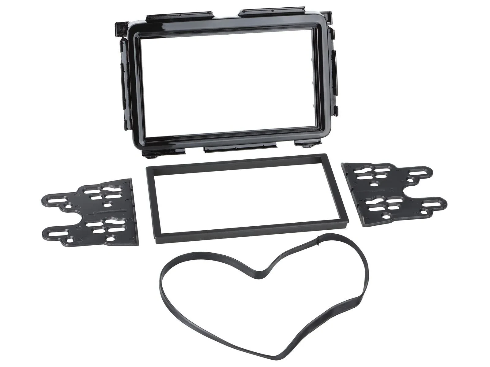 Radioblende Set Doppel DIN Autoradio für Honda HR-V RU 2015-2021