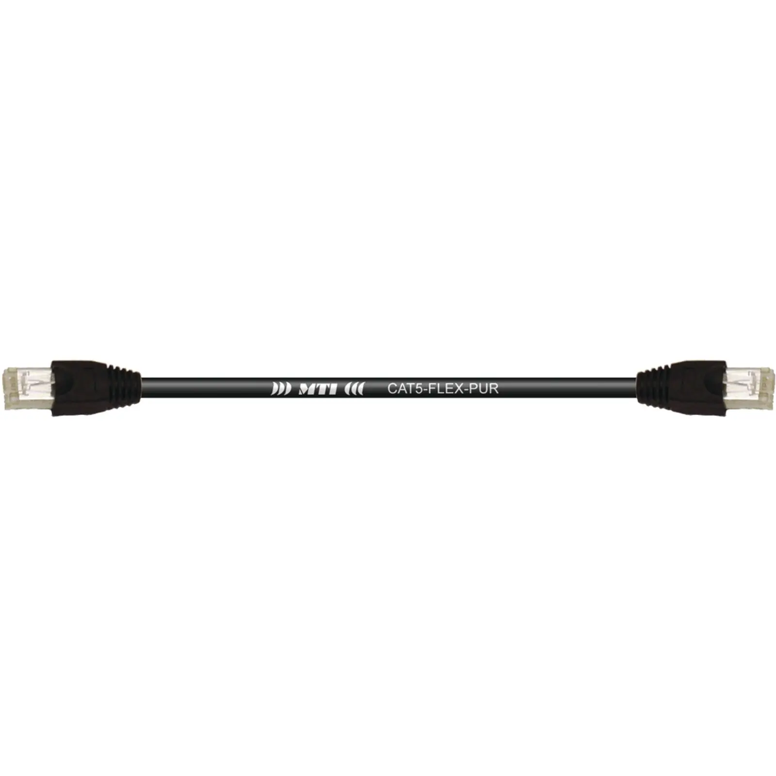 MUSIC STORE Ethernet Cable/CAT5/RJ45 1m, RJ45 <> RJ45