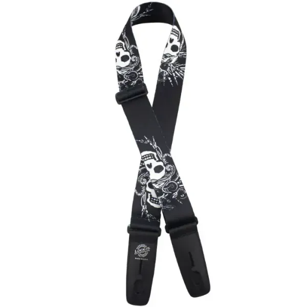 Ремень для гитары Lock-It Straps LIS-108-S19 Poly Plush Series Medusa