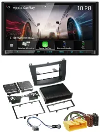 Kenwood MP3 2DIN USB DAB Bluetooth Autoradio für Mazda 3 (2009-2013)
