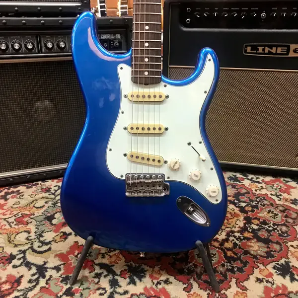 Электрогитара Fender ST-62 Stratocaster SSS Lake Placid Blue w/gigbag Japan 1997