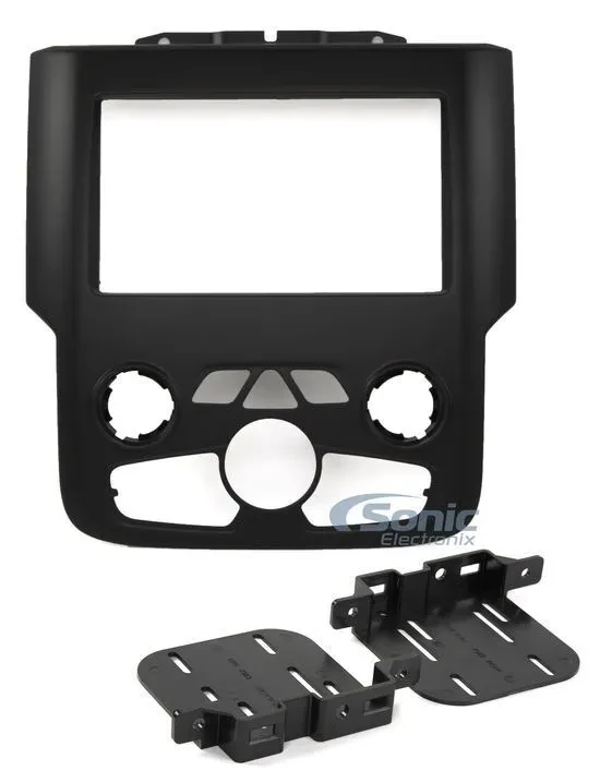 Scosche CR1297DDB Double DIN Dash Kit for Select 2013+ 1500-3500 Ram Full Size