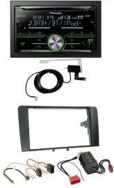 Pioneer CD USB MP3 Bluetooth 2DIN DAB Autoradio für Audi A3 03-06 8P Bose Aktivs