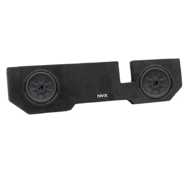 NVX VE-DOD-RAMQCCG3-D10S Dual 10" Subwoofer Enclosure w/ Two CWRT102 Subwoofer