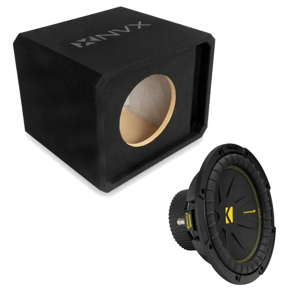 Сабвуфер пассивный NVX NE101P 10", slot ported, 3/4" MDF, single, с сабвуфером CompC