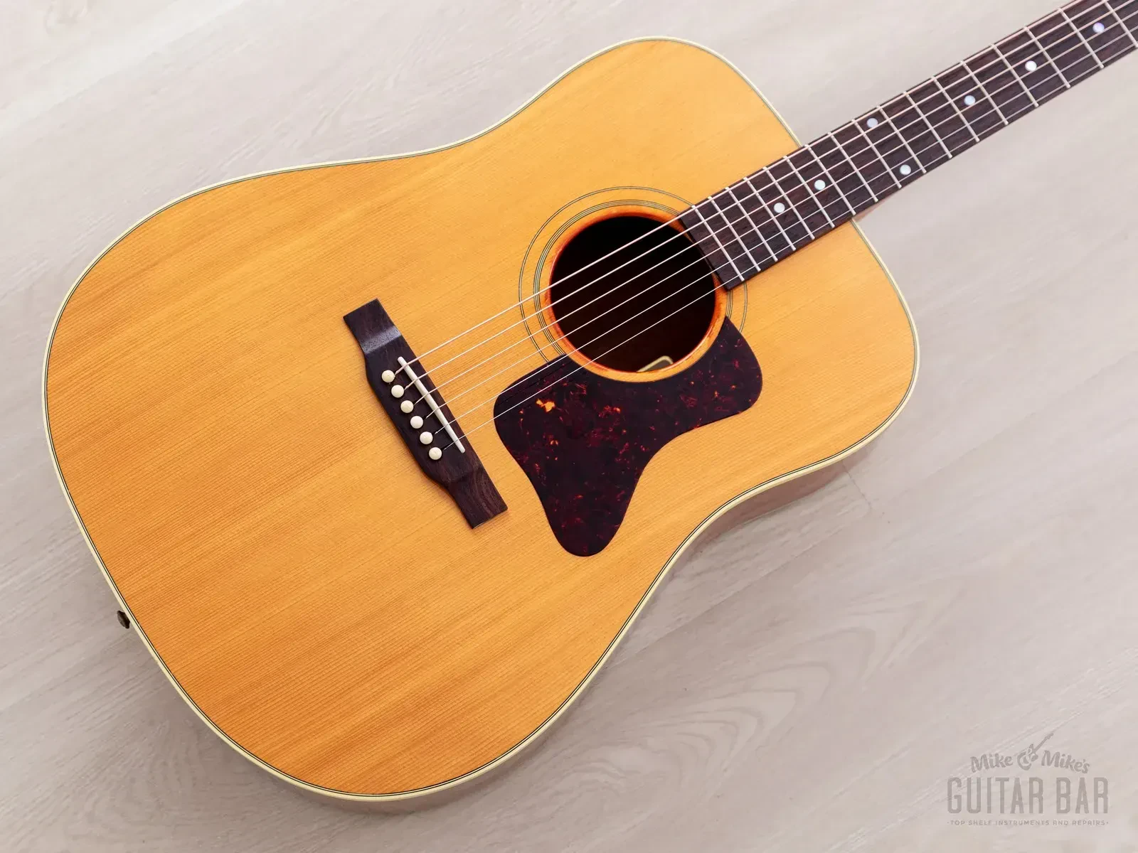 Б/У Акустическая гитара Gibson 1994 Gospel Anniversary Edition дредноут с кейсом