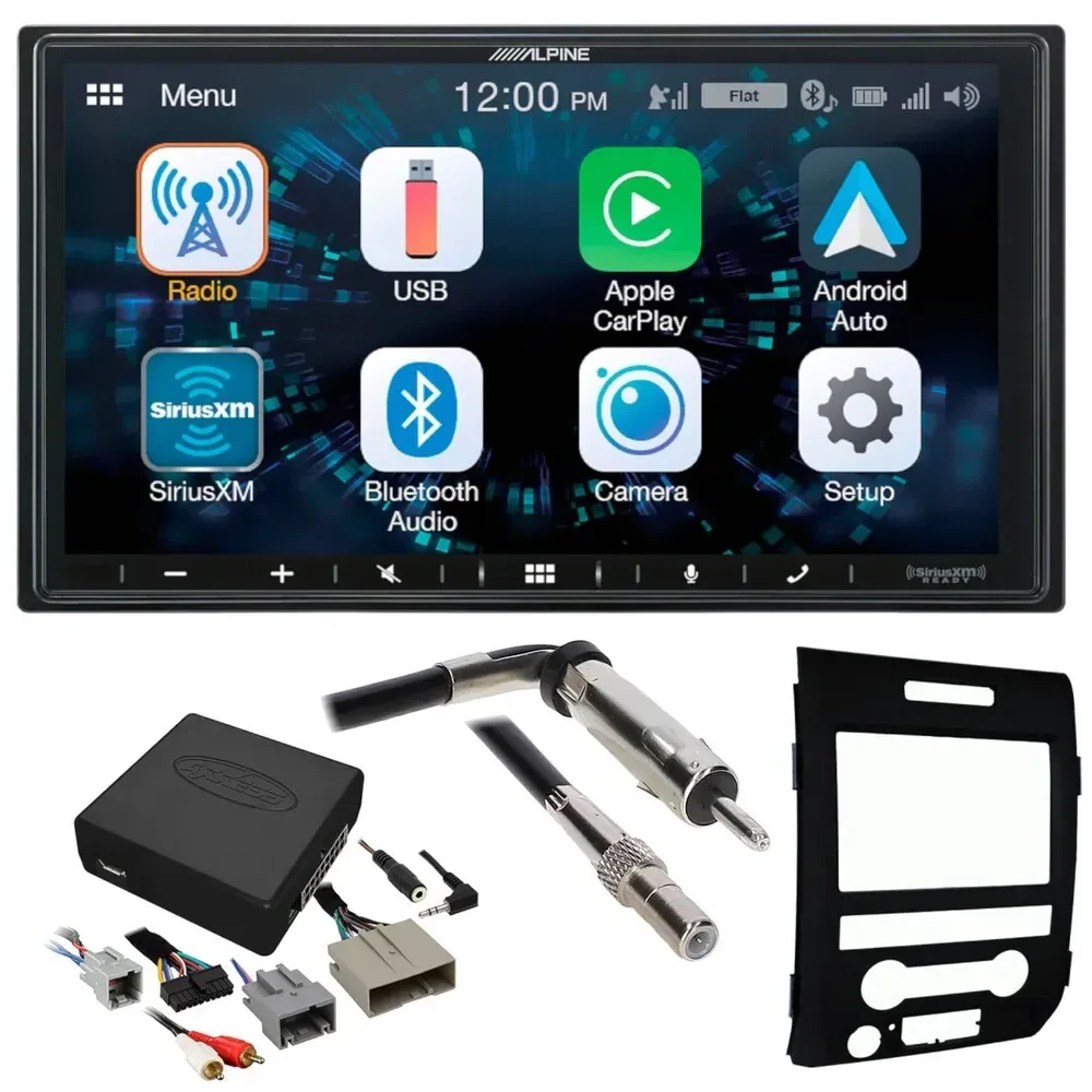 Автомагнитола для Ford F-150 (2009–2014) Alpine I 650 Double DIN, Bluetooth