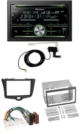 Автомагнитола для Toyota Yaris (2003–2005) Pioneer CD/USB/MP3, Bluetooth, 2DIN, DAB
