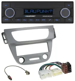 Blaupunkt DAB USB Bluetooth MP3 Autoradio für Renault Megane 3 (12-14) - grau