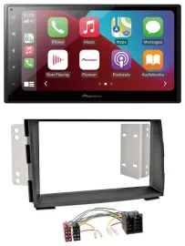 Pioneer USB MP3 DAB 2DIN Bluetooth Autoradio für Kia Venga (YN, ab 2009)