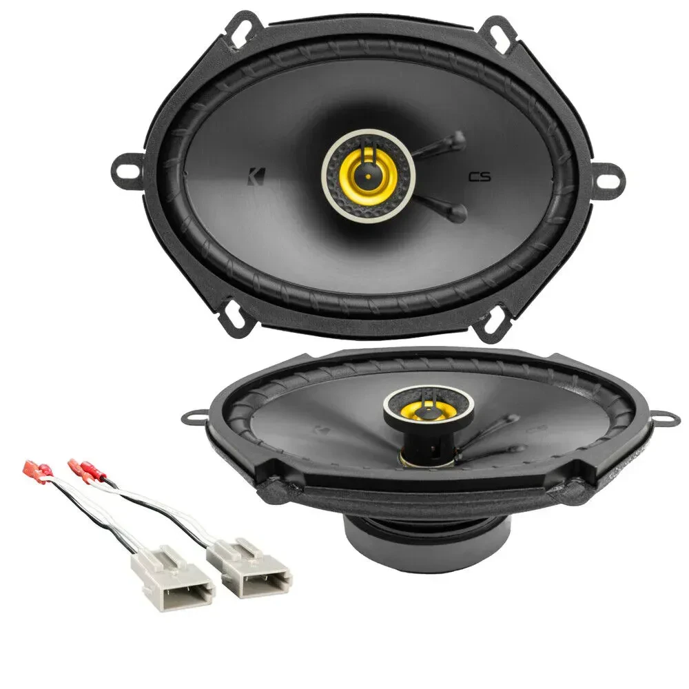 Автомобильные динамики для Ford F-Series (1987–1996) Kicker для задних боковых панелей (набор)