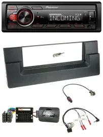 Pioneer Bluetooth USB DAB Lenkrad Autoradio für BMW 5er E39 2001-2004 Quadlock