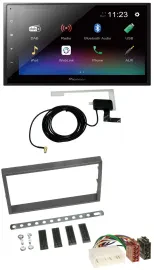 Автомагнитола для SsangYong Kyron (с 2005) Pioneer 2DIN DAB MP3 Bluetooth USB