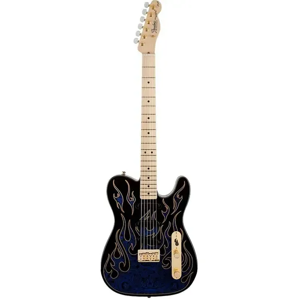 Электрогитара Fender James Burton Telecaster Blue Paisley Flames