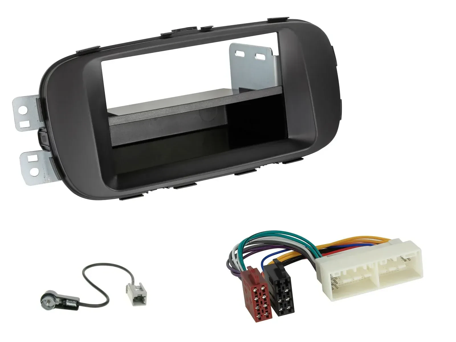 Radioeinbauset DIN Autoradio für Kia Soul (PS, 16-19) - schwarz