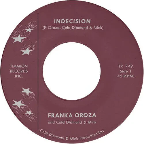 Виниловая пластинка Franka Oroza – Indecision (Релиз 2024)