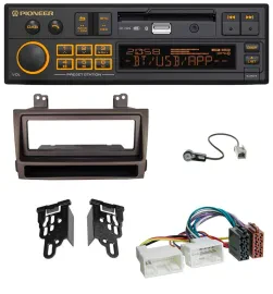 Автомагнитола для Hyundai Sonata (с 2009) Pioneer DAB MP3 USB Bluetooth темно-коричневый металлик