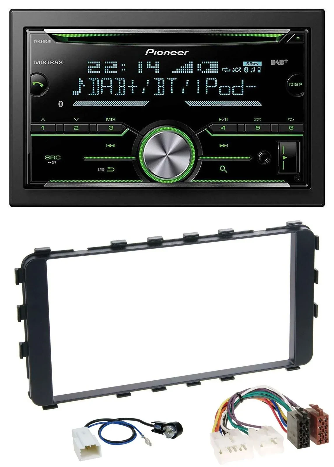 Pioneer Bluetooth MP3 DAB 2DIN USB CD Autoradio für Toyota Yaris 2006-2011 OEM-N