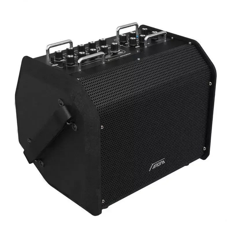 Комбоусилитель для акустической гитары AROMA AG-80A BK