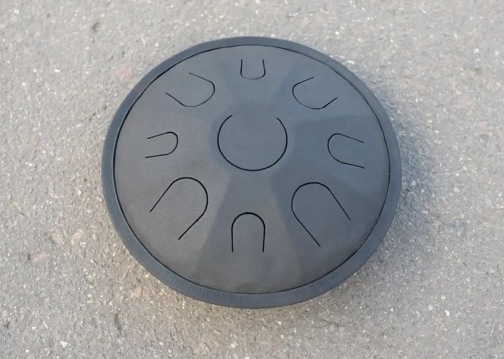 PNG-GR-36M Глюкофон "Гранофон" чёрный муар 36см, с палочками и чехлом, Pangooda Drums